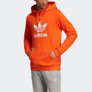 Orange Adidas Pullover
